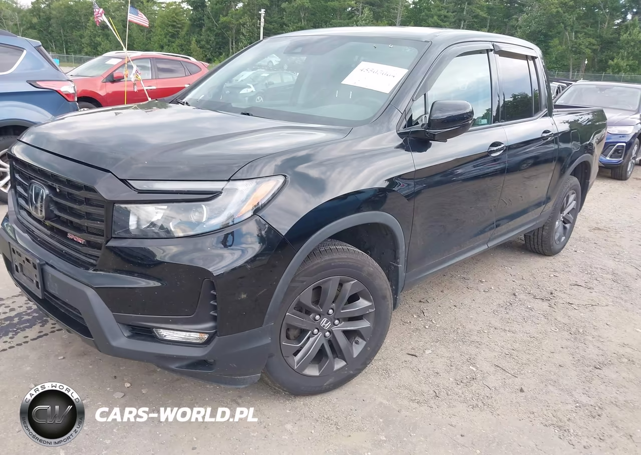 2021 Honda Ridgeline Awd Sport VIN:5FPYK3F16MB018208 - 2