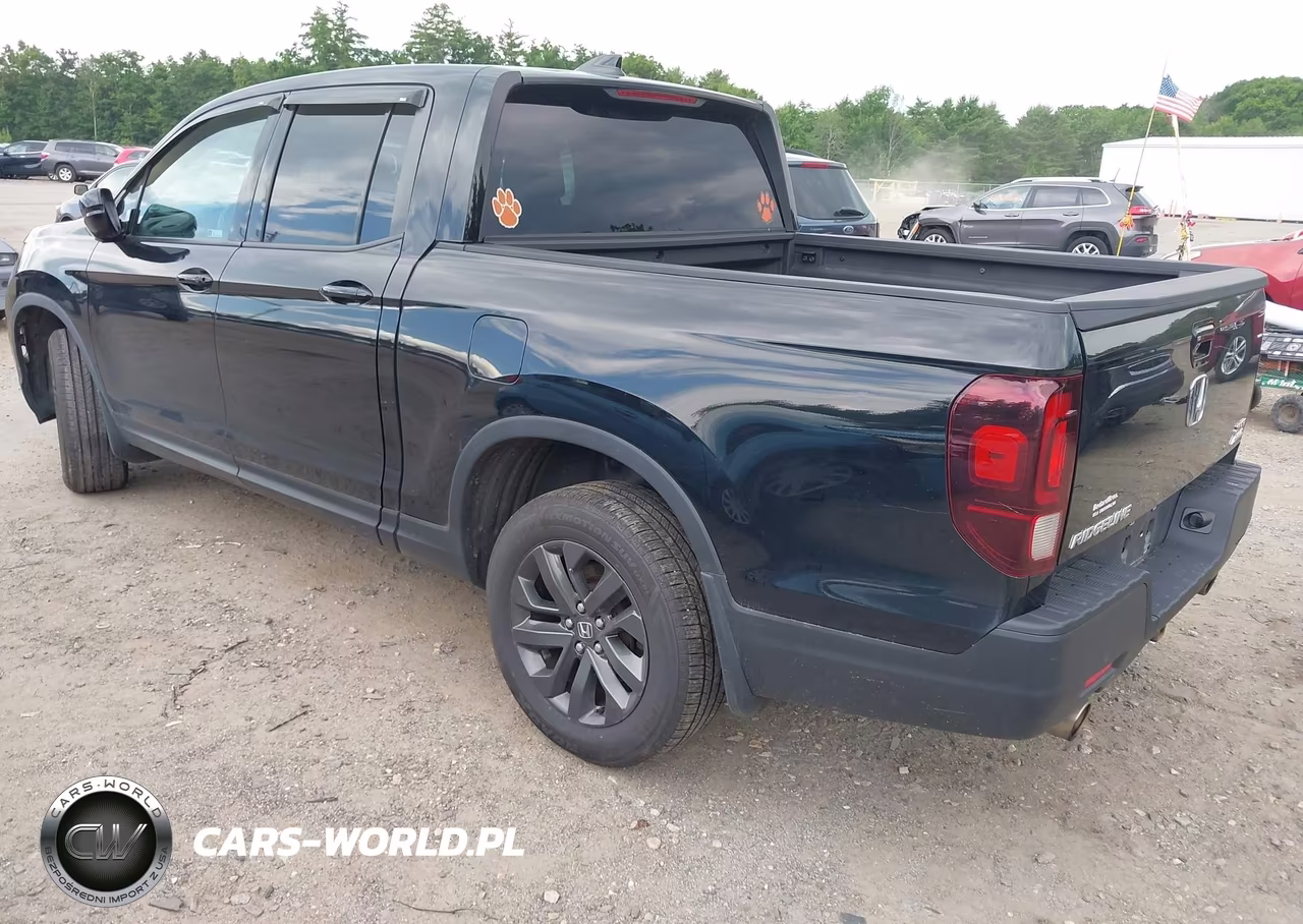 2021 Honda Ridgeline Awd Sport VIN:5FPYK3F16MB018208 - 3