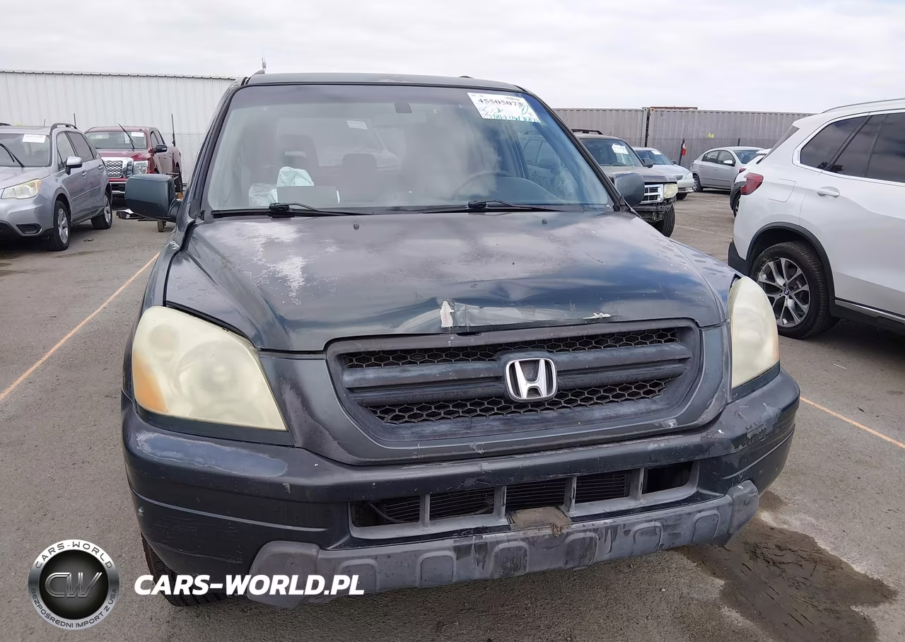 2003 Honda Pilot Ex-L VIN:2HKYF18543H572672 - 12