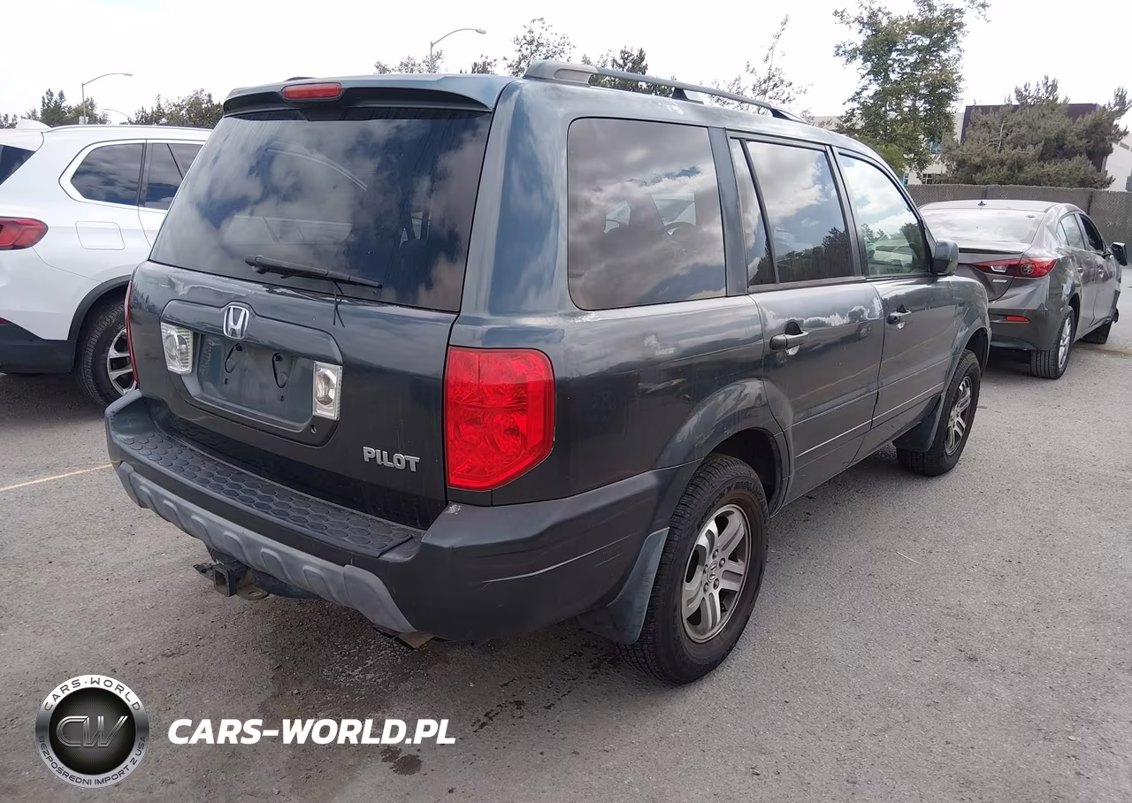 2003 Honda Pilot Ex-L VIN:2HKYF18543H572672 - 4