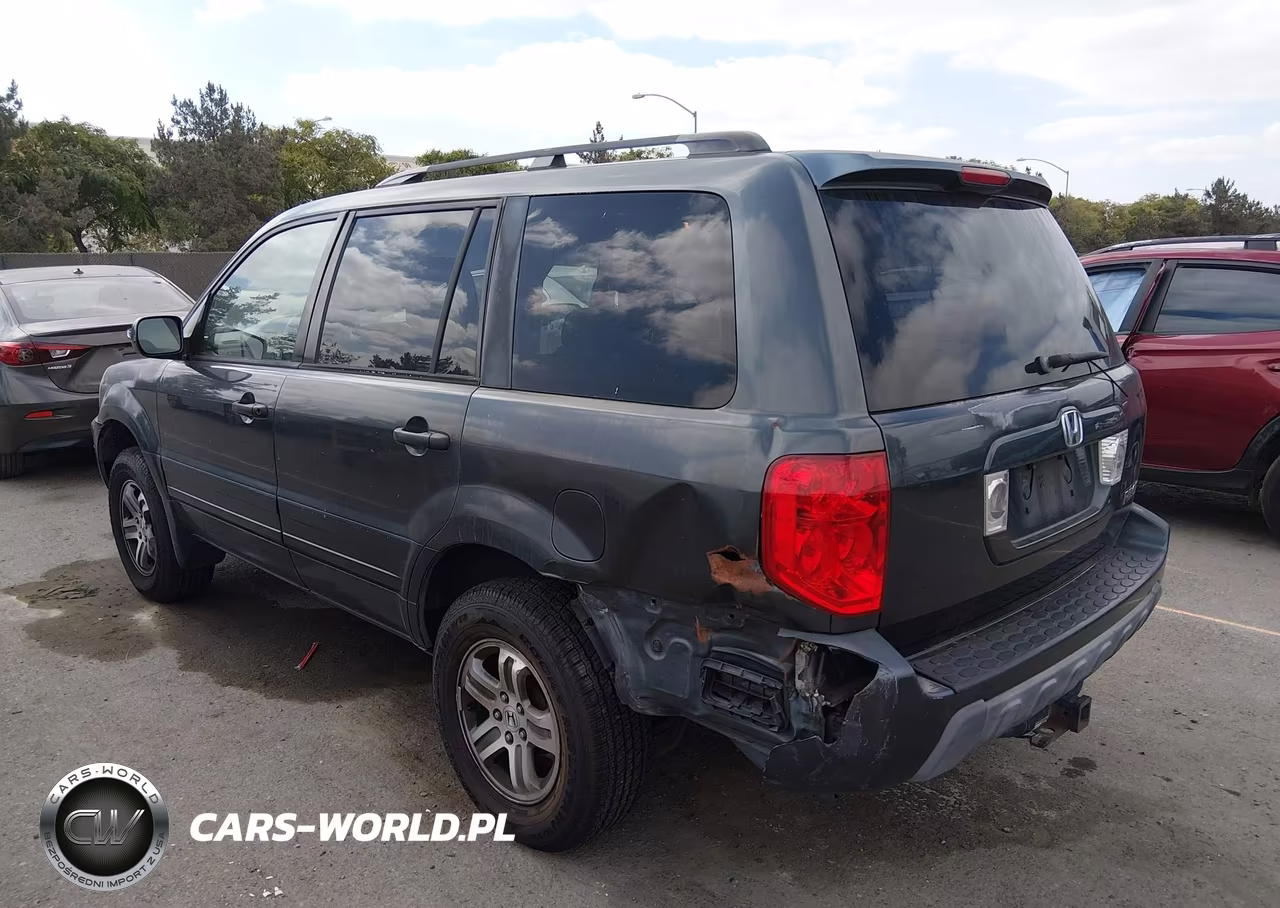 2003 Honda Pilot Ex-L VIN:2HKYF18543H572672 - 6