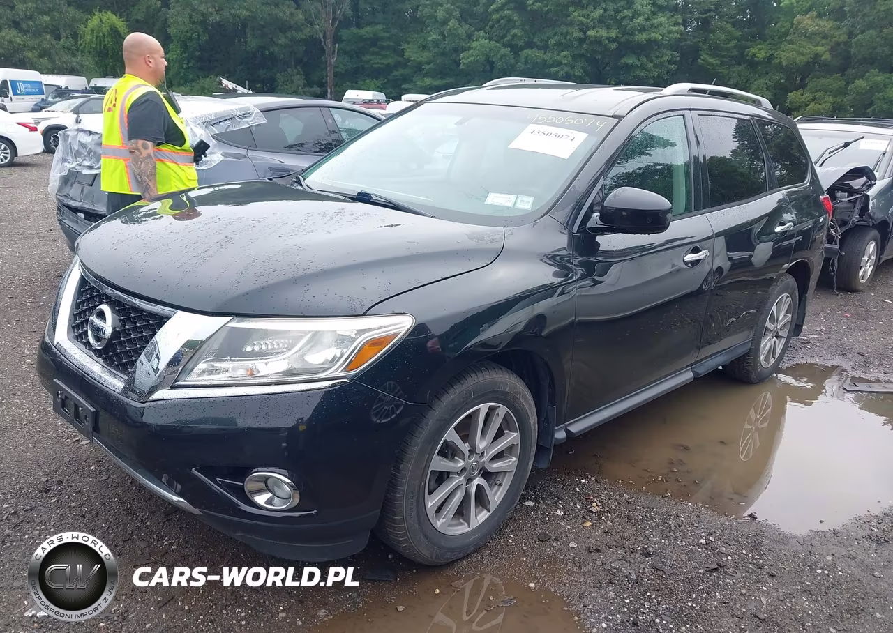 2015 Nissan Pathfinder Sv VIN:5N1AR2MM6FC673347 - 2