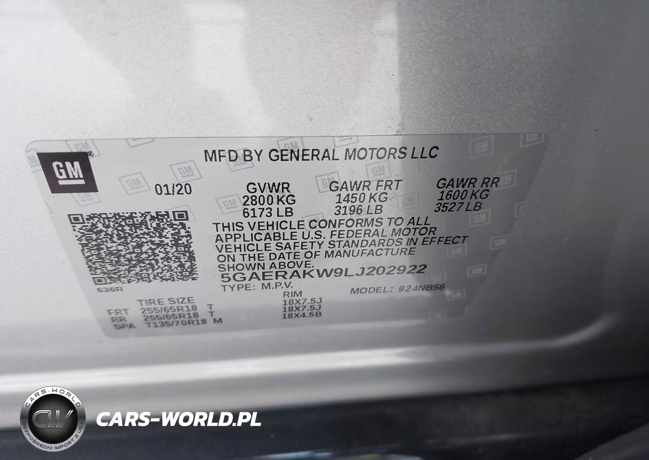 2020 Buick Enclave Fwd Preferred VIN:5GAERAKW9LJ202922 - 9