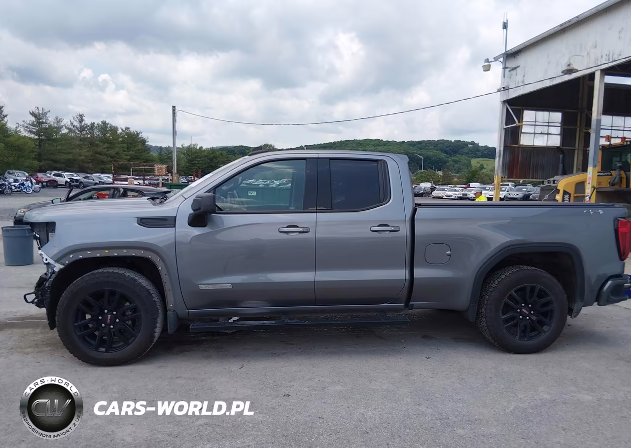 2022 GMC Sierra 1500 Limited 4Wd Standard Box Elevation With 3Vl VIN:1GTR9GEK0NZ184701 - 14