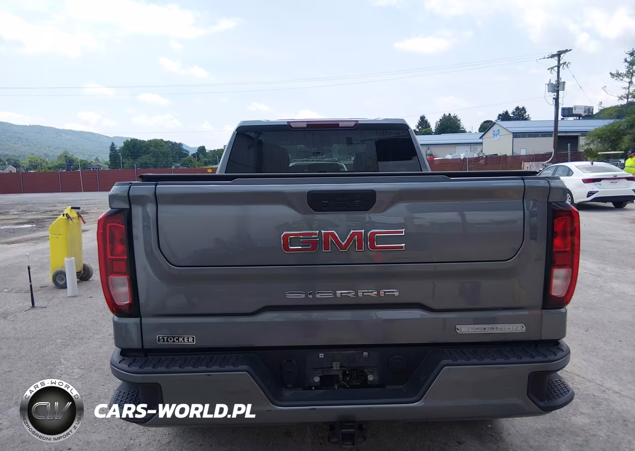 2022 GMC Sierra 1500 Limited 4Wd Standard Box Elevation With 3Vl VIN:1GTR9GEK0NZ184701 - 16