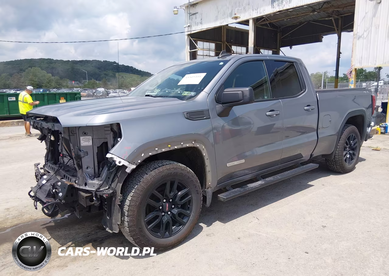 2022 GMC Sierra 1500 Limited 4Wd Standard Box Elevation With 3Vl VIN:1GTR9GEK0NZ184701 - 2