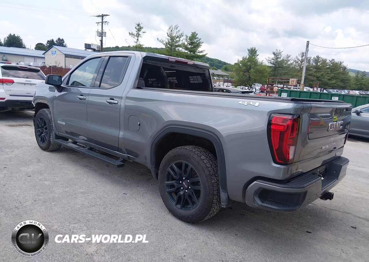 2022 GMC Sierra 1500 Limited 4Wd Standard Box Elevation With 3Vl VIN:1GTR9GEK0NZ184701 - 3