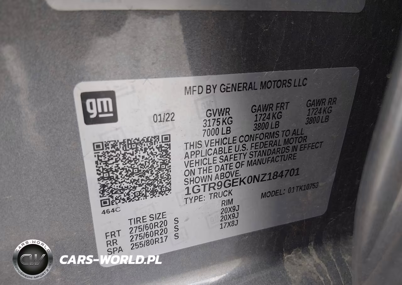 2022 GMC Sierra 1500 Limited 4Wd Standard Box Elevation With 3Vl VIN:1GTR9GEK0NZ184701 - 9