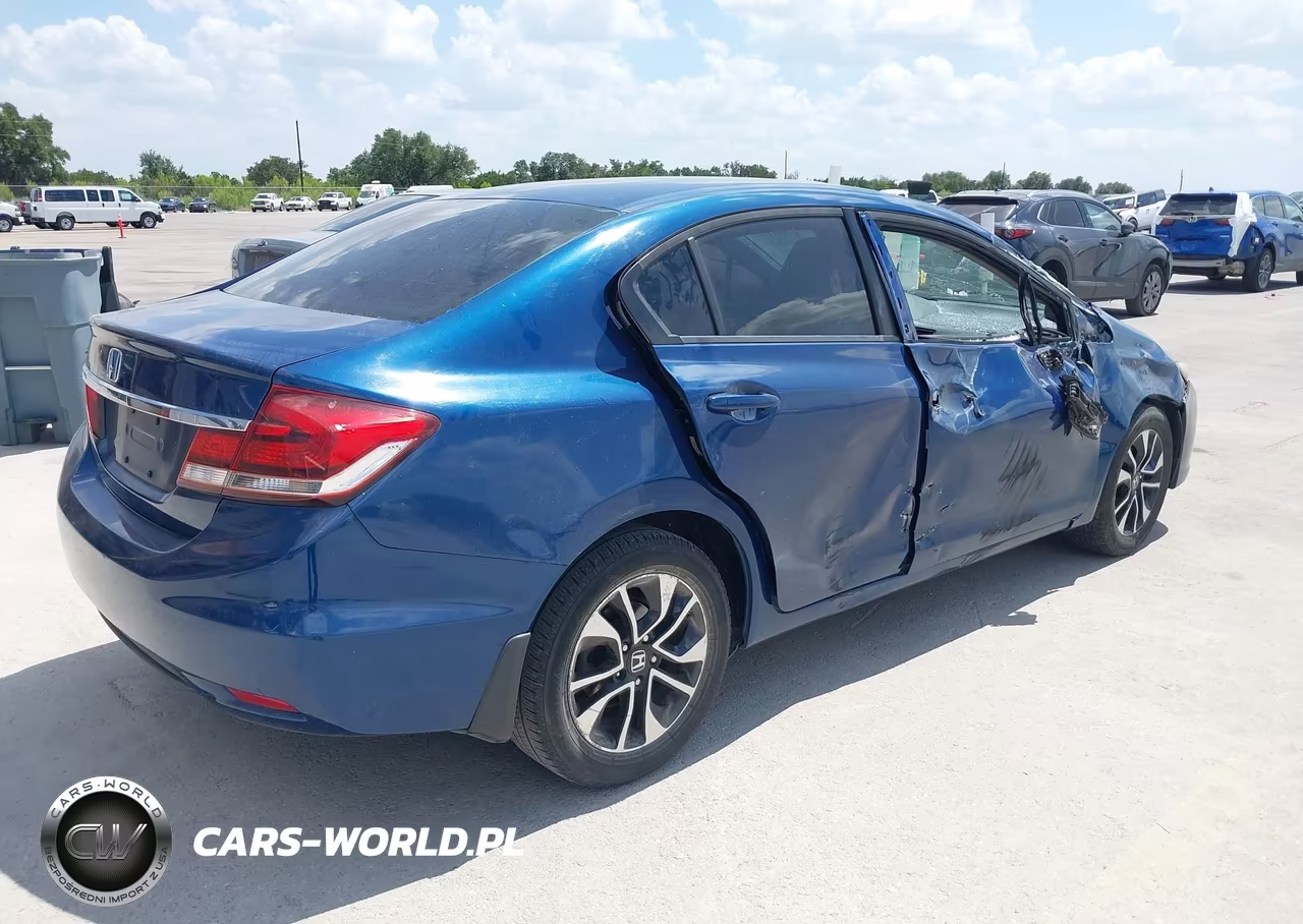 2013 Honda Civic Ex VIN:19XFB2F81DE055826 - 4