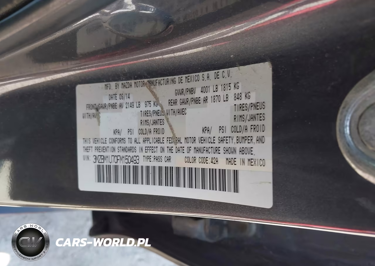 2015 Mazda Mazda3 I Sport VIN:3MZBM1U70FM150493 - 9