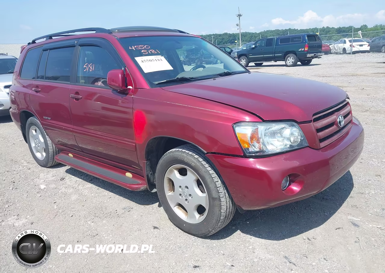 2007 Toyota Highlander Limited W-3Rd Row