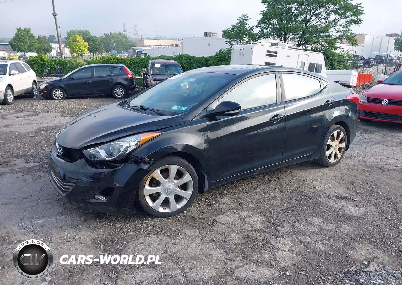 2013 Hyundai Elantra Limited VIN:5NPDH4AE9DH182964 - 2