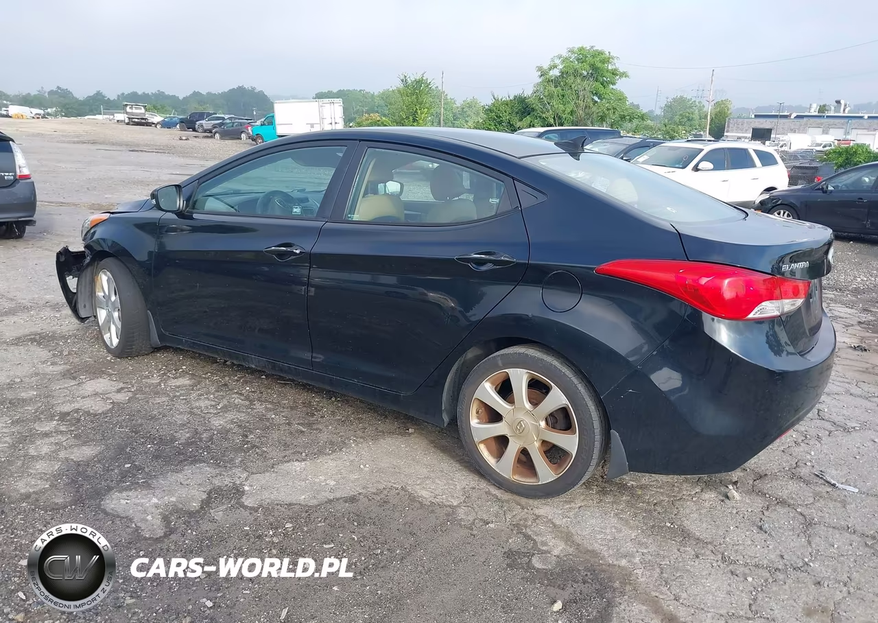 2013 Hyundai Elantra Limited VIN:5NPDH4AE9DH182964 - 3