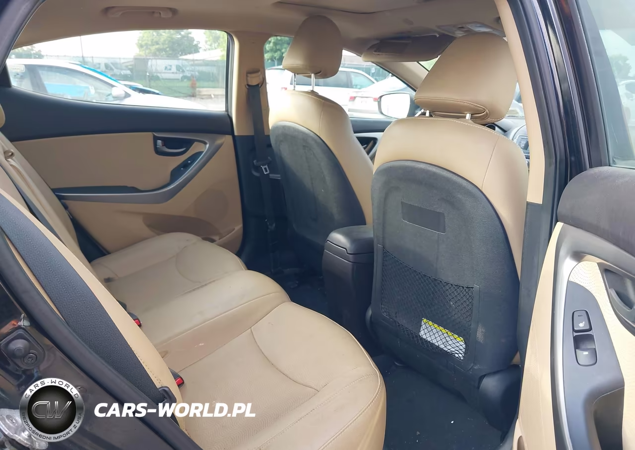 2013 Hyundai Elantra Limited VIN:5NPDH4AE9DH182964 - 8