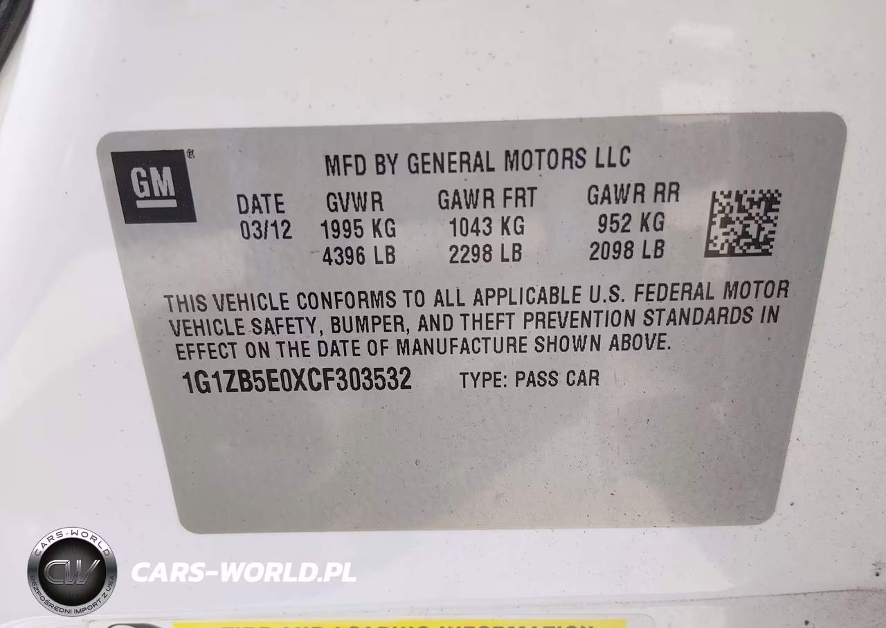 2012 Chevrolet Malibu Ls VIN:1G1ZB5E0XCF303532 - 9