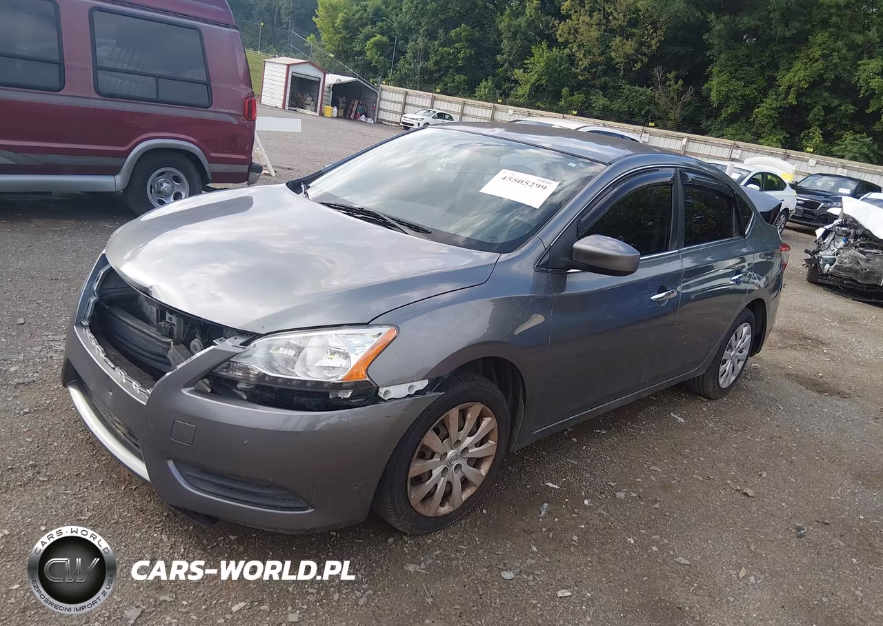 2015 Nissan Sentra S VIN:3N1AB7AP9FY383862 - 2