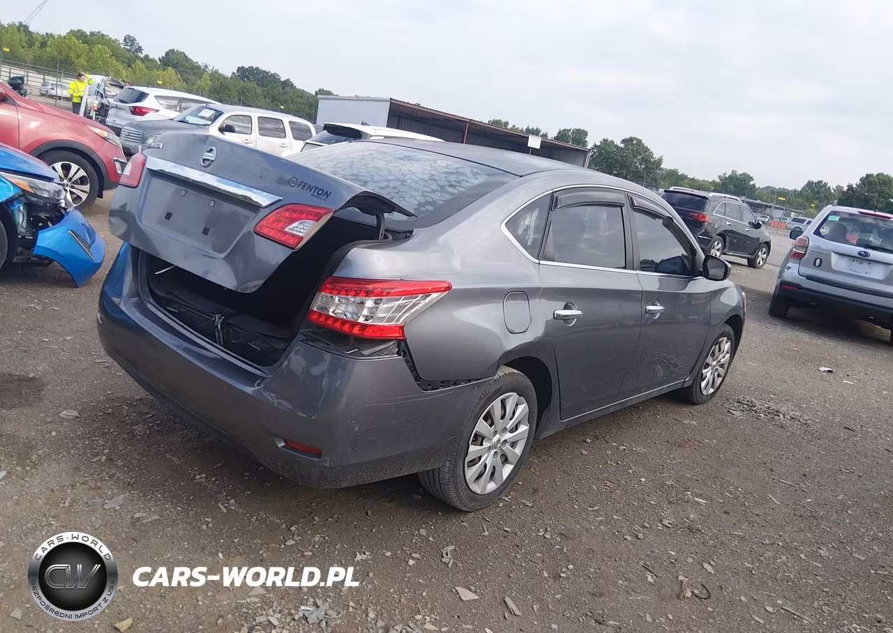 2015 Nissan Sentra S VIN:3N1AB7AP9FY383862 - 4