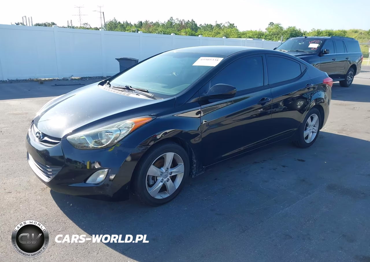 2013 Hyundai Elantra Gls VIN:5NPDH4AE0DH447853 - 2