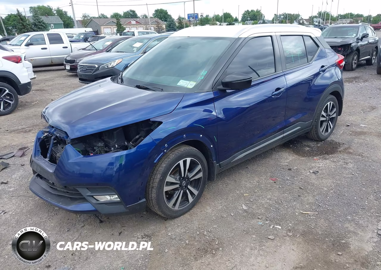 2019 Nissan Kicks Sr VIN:3N1CP5CU1KL512217 - 2