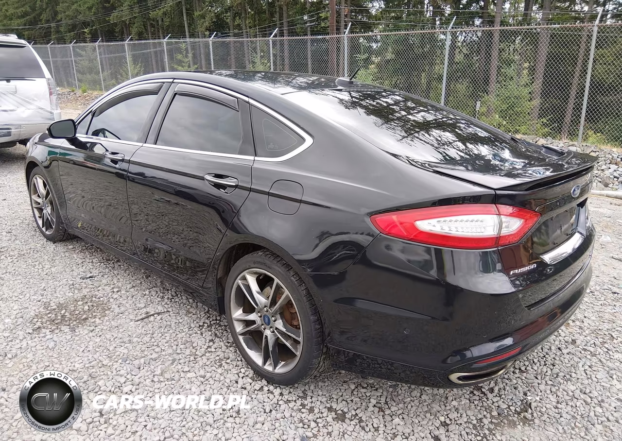 2014 Ford Fusion Titanium VIN:3FA6P0D92ER129952 - 3