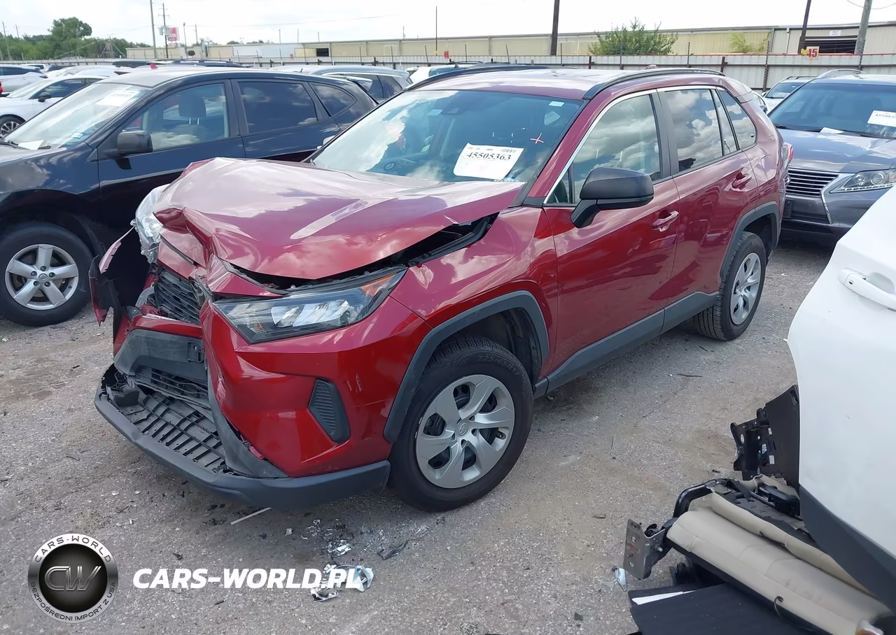 2019 Toyota Rav4 Le VIN:2T3H1RFV6KW053114 - 2