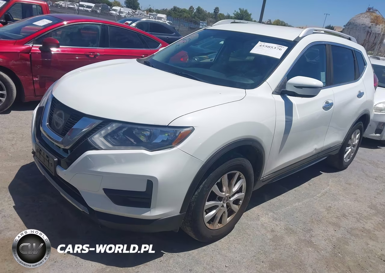 2017 Nissan Rogue Sv VIN:KNMAT2MV1HP584120 - 2