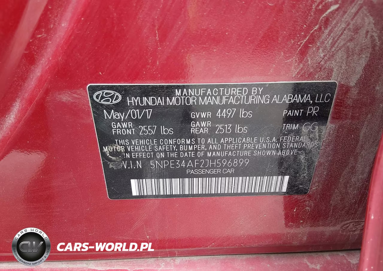 2018 Hyundai Sonata Sel VIN:5NPE34AF2JH596899 - 9