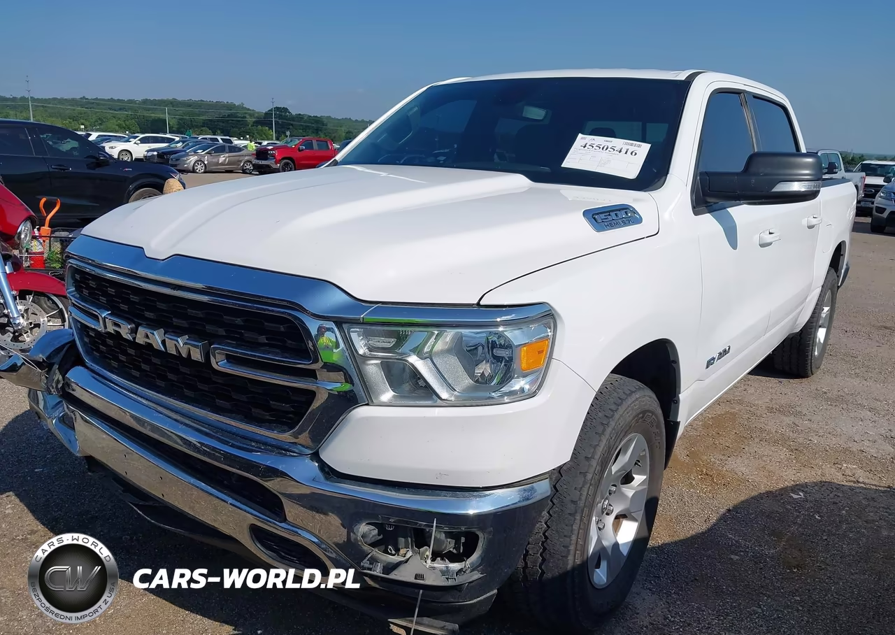 2022 Ram 1500 Big Horn 4X4 5'7 Box VIN:1C6SRFFT6NN242277 - 2