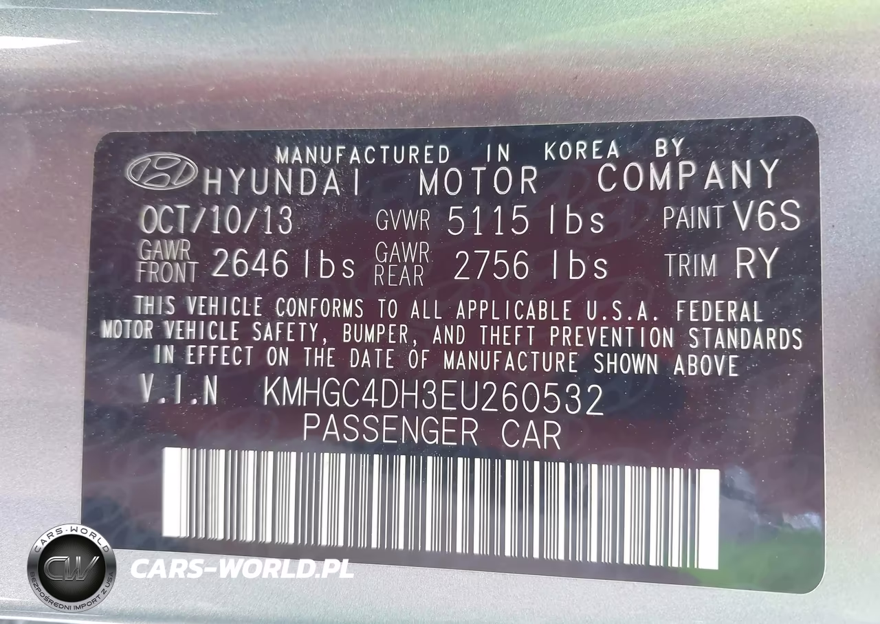 2014 Hyundai Genesis 5.0 R-Spec VIN:KMHGC4DH3EU260532 - 9