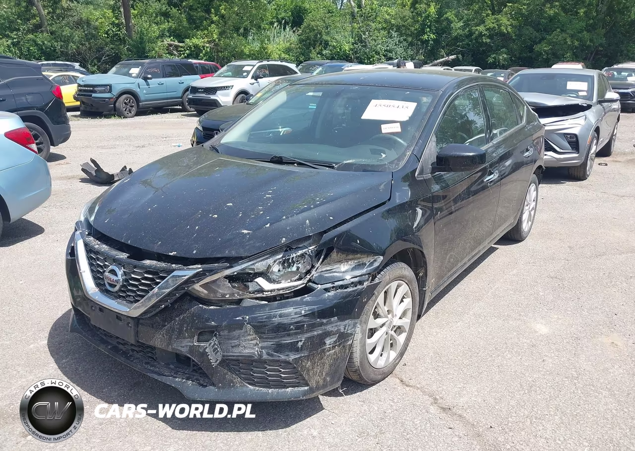 2019 Nissan Sentra Sv VIN:3N1AB7AP1KY254962 - 2