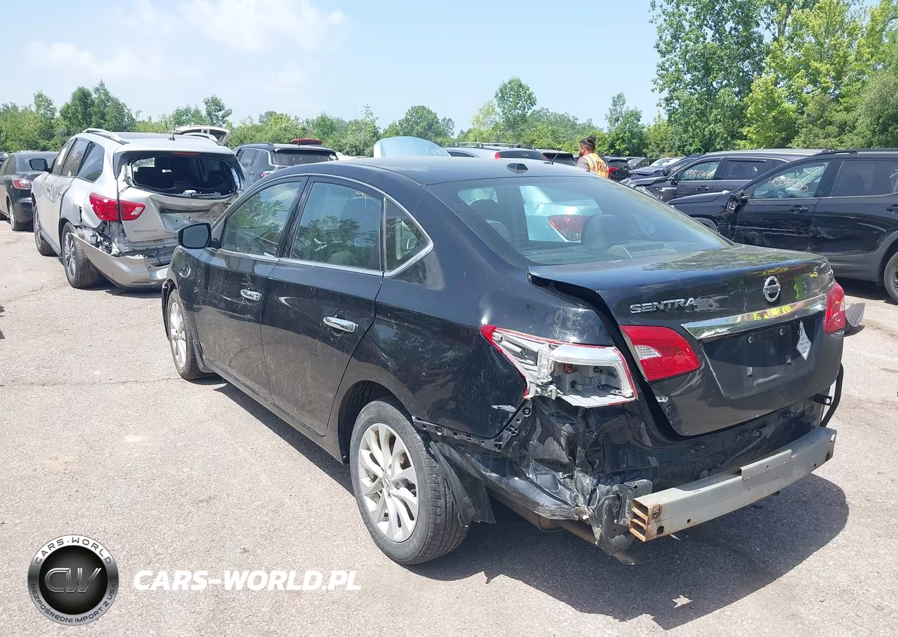 2019 Nissan Sentra Sv VIN:3N1AB7AP1KY254962 - 3