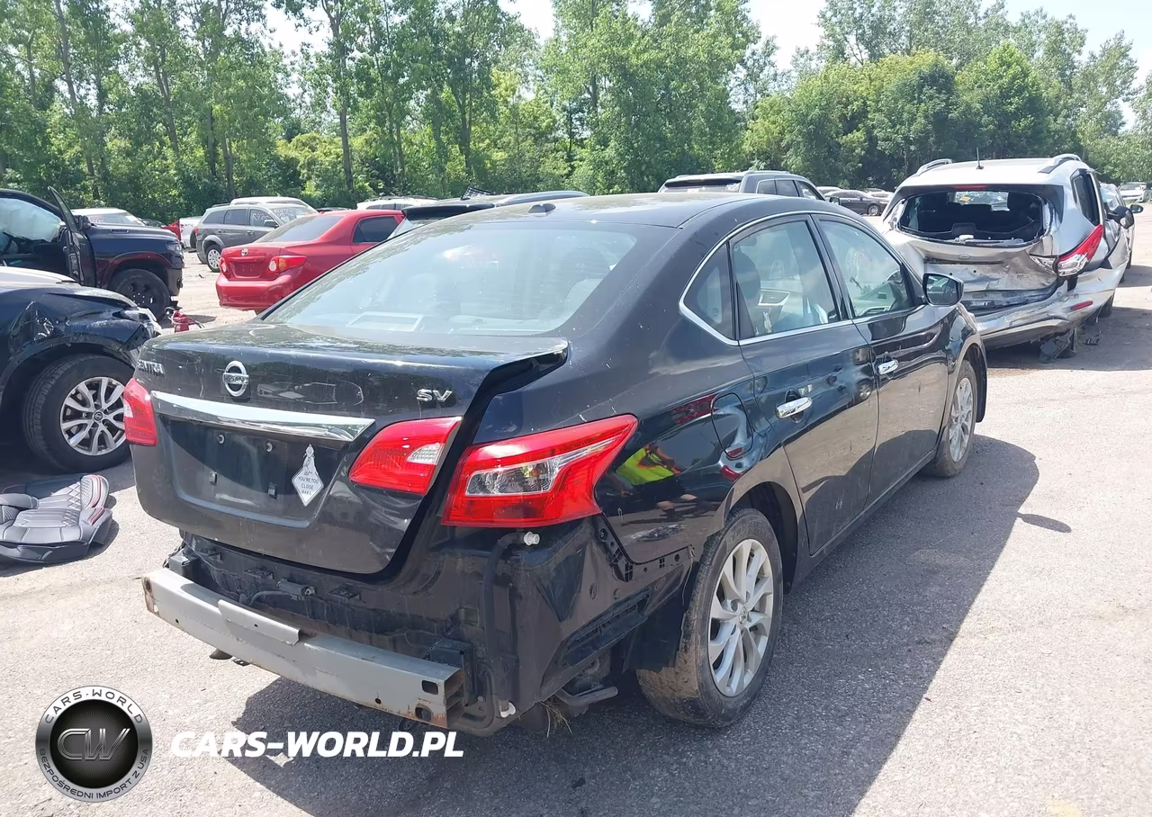 2019 Nissan Sentra Sv VIN:3N1AB7AP1KY254962 - 4