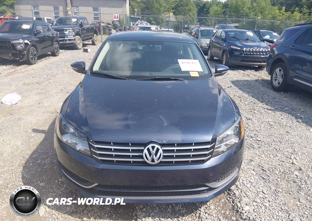 2012 Volkswagen Passat 2.5L Se VIN:1VWBP7A38CC052238 - 13