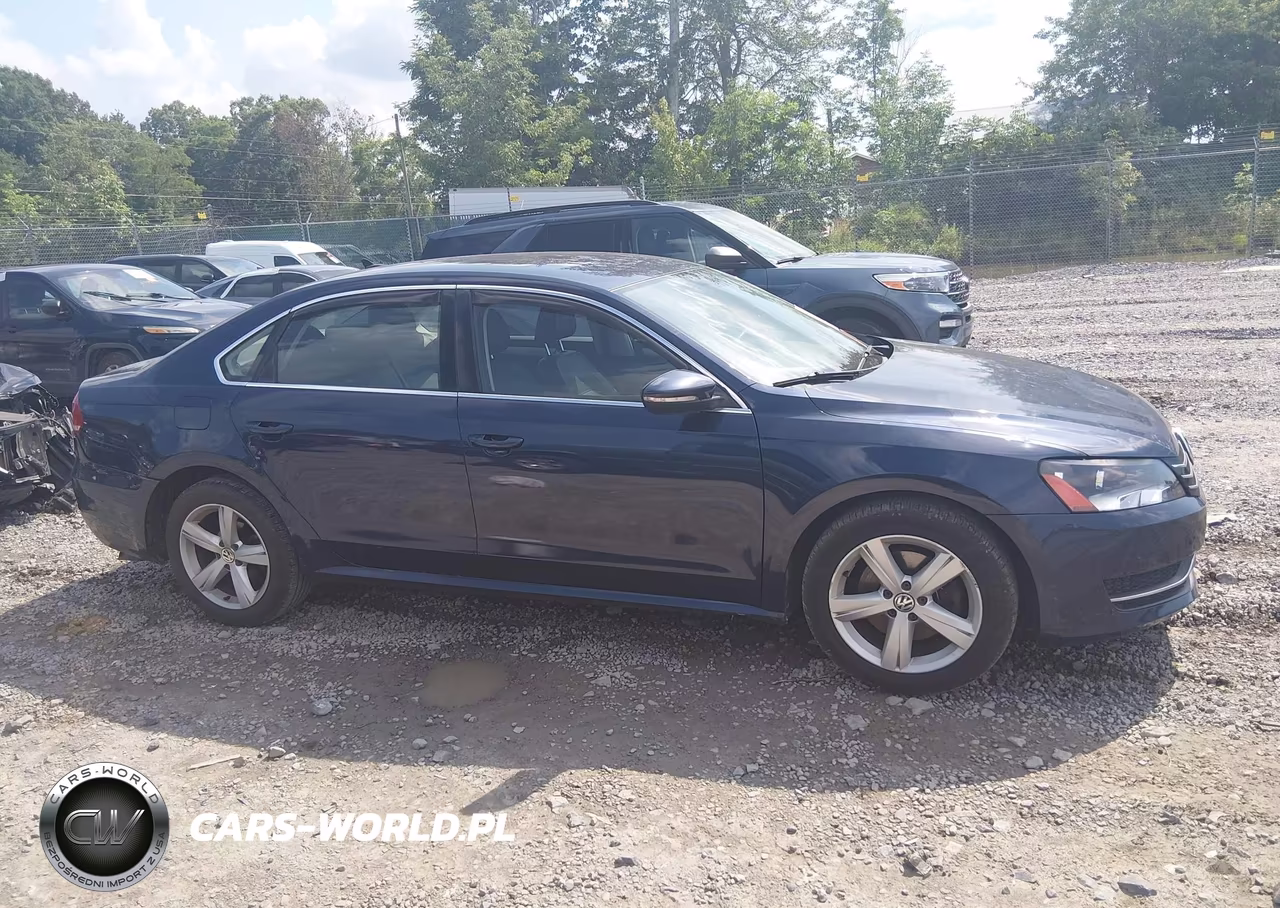 2012 Volkswagen Passat 2.5L Se VIN:1VWBP7A38CC052238 - 14
