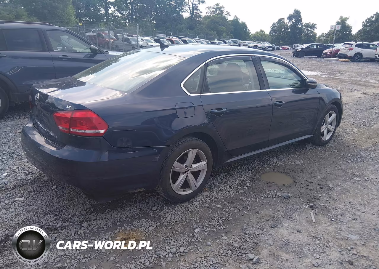 2012 Volkswagen Passat 2.5L Se VIN:1VWBP7A38CC052238 - 4