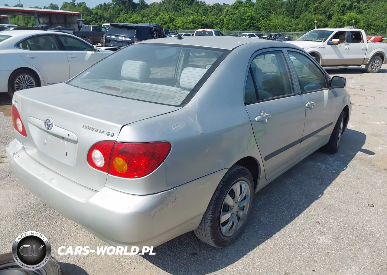 2004 Toyota Corolla Ce VIN:1NXBR32E64Z293261 - 4