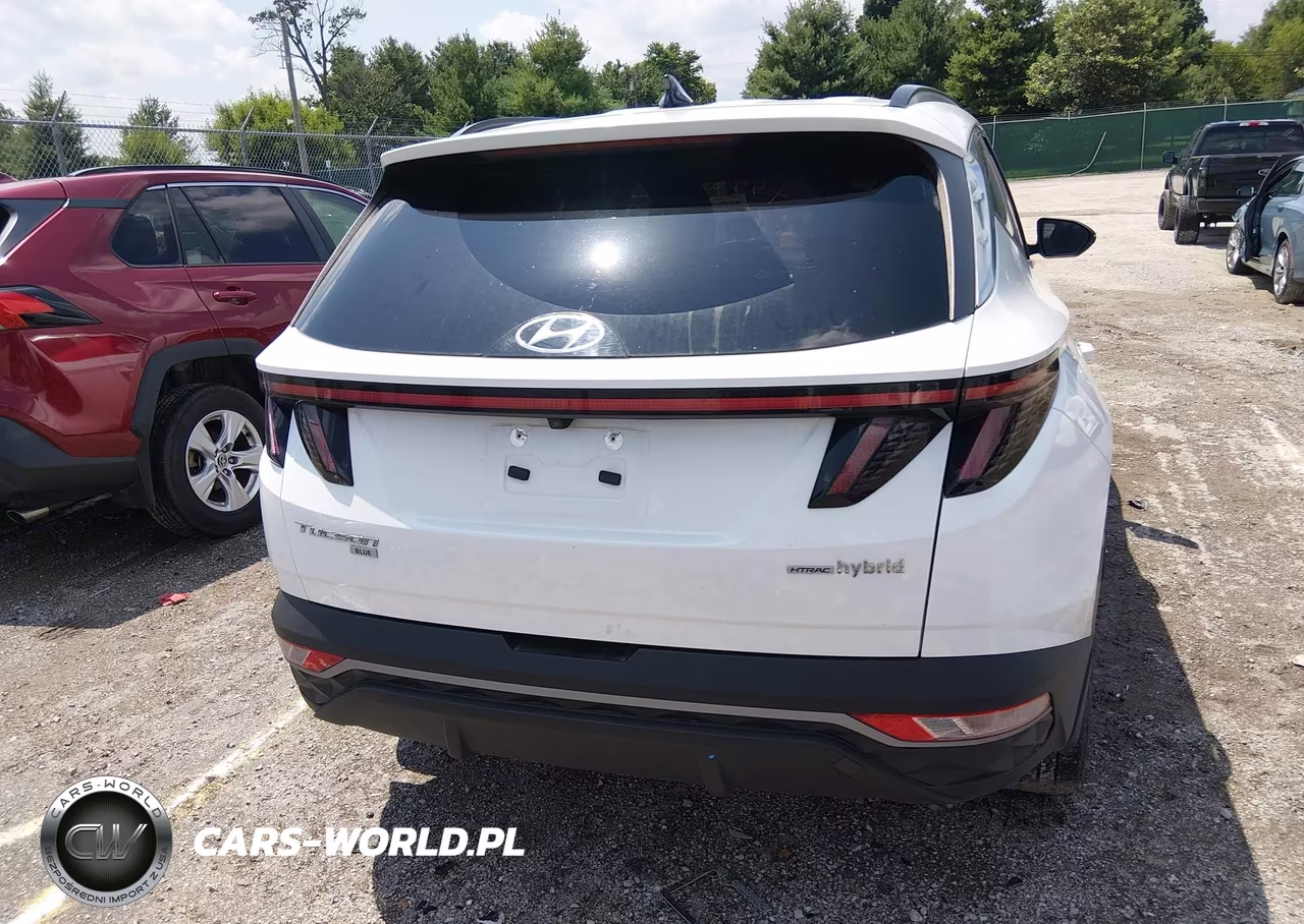 2022 Hyundai Tucson Hybrid Blue VIN:KM8JBCA16NU028260 - 16