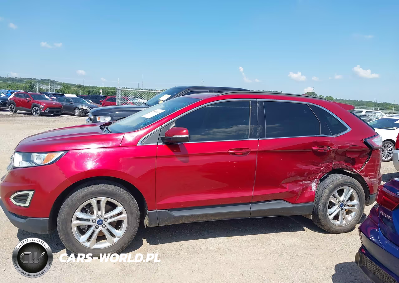 2015 Ford Edge Sel VIN:2FMTK3J88FBB91330 - 14