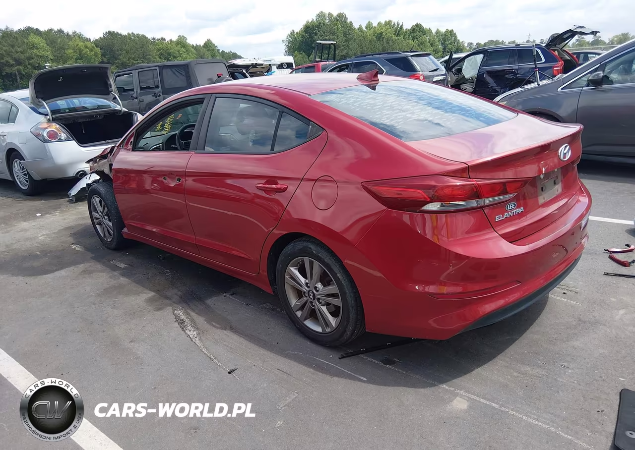 2018 Hyundai Elantra Sel VIN:KMHD84LF2JU472045 - 3