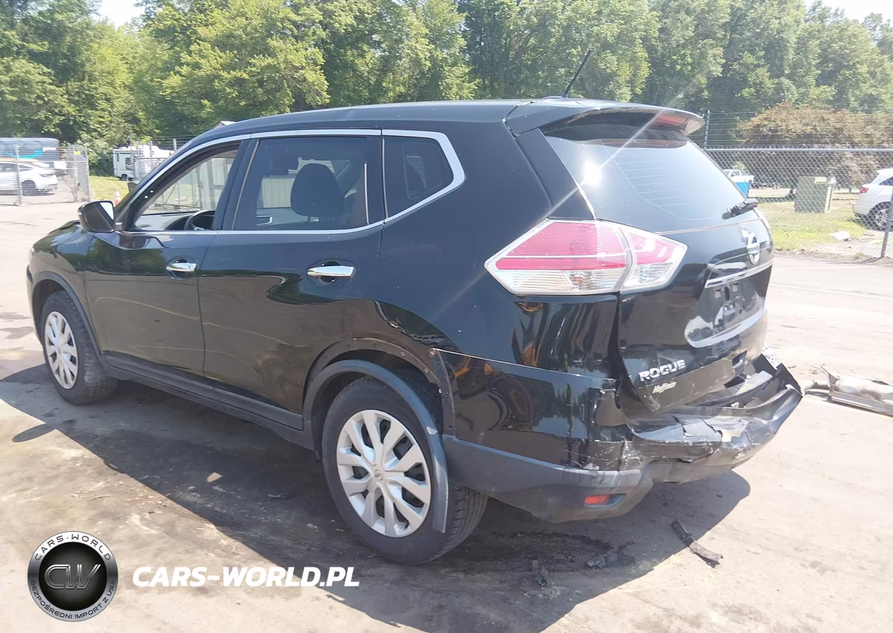 2015 Nissan Rogue S VIN:KNMAT2MV9FP544297 - 3