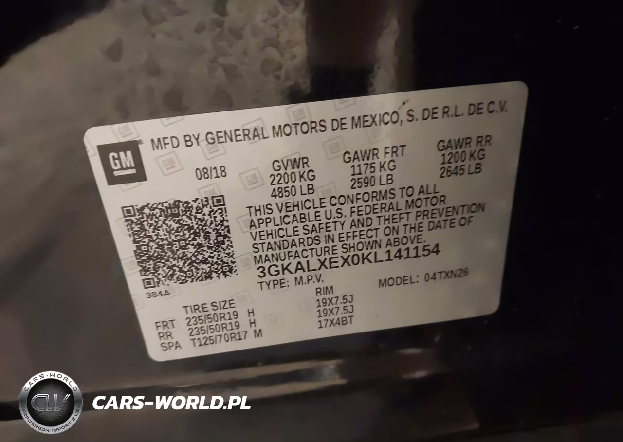 2019 GMC Terrain Denali VIN:3GKALXEX0KL141154 - 9