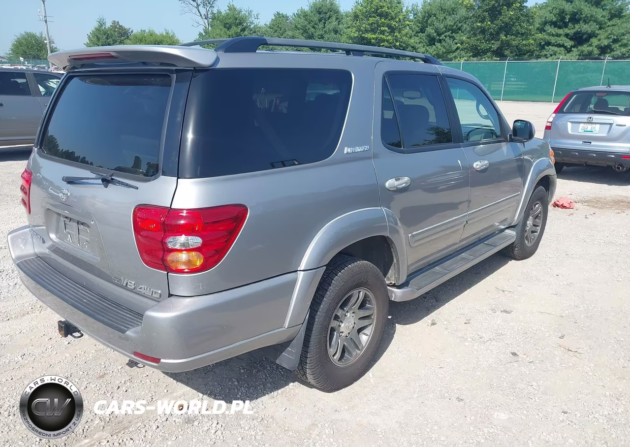 2003 Toyota Sequoia Limited V8 VIN:5TDBT48A43S199298 - 4