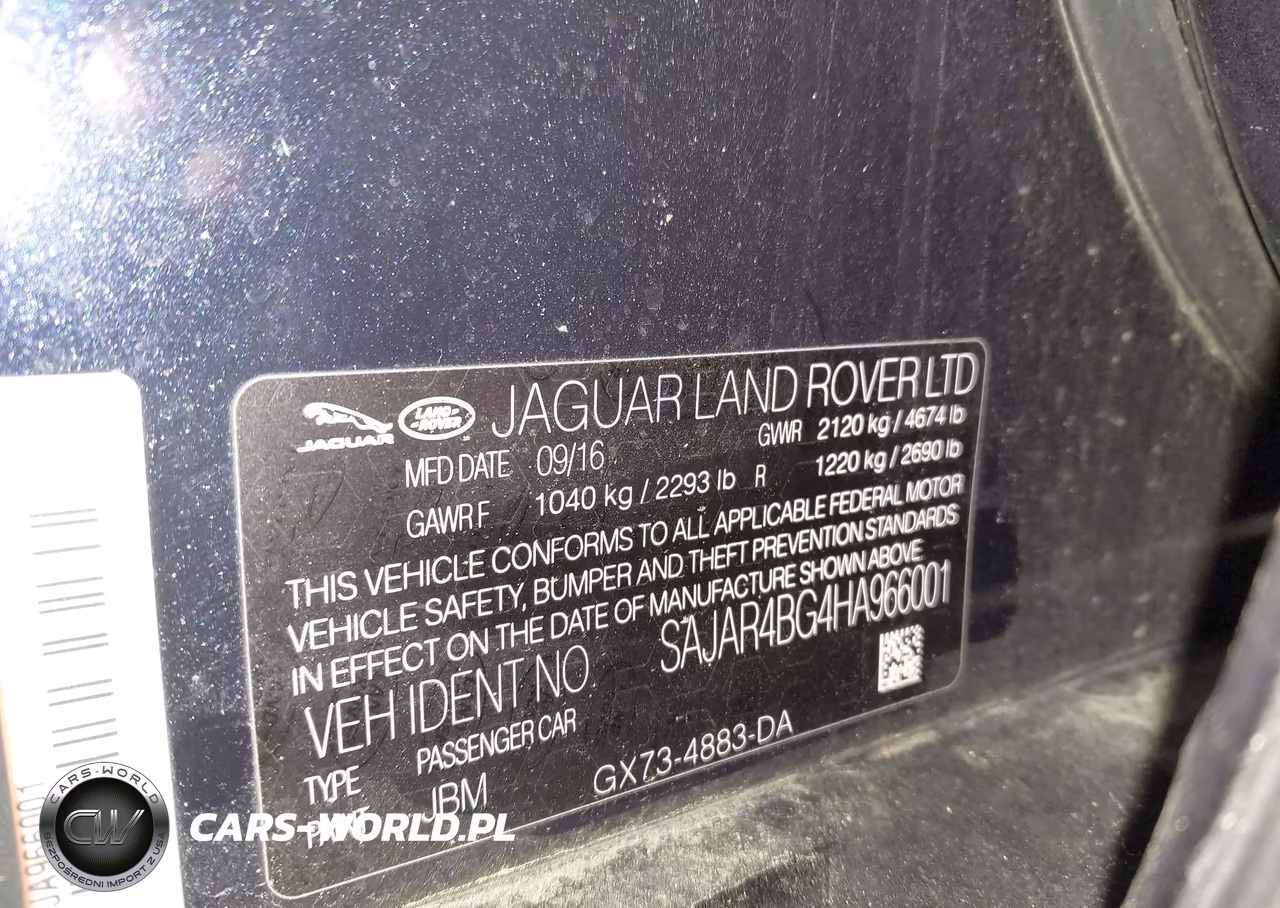 2017 Jaguar Xe 25T VIN:SAJAR4BG4HA966001 - 9