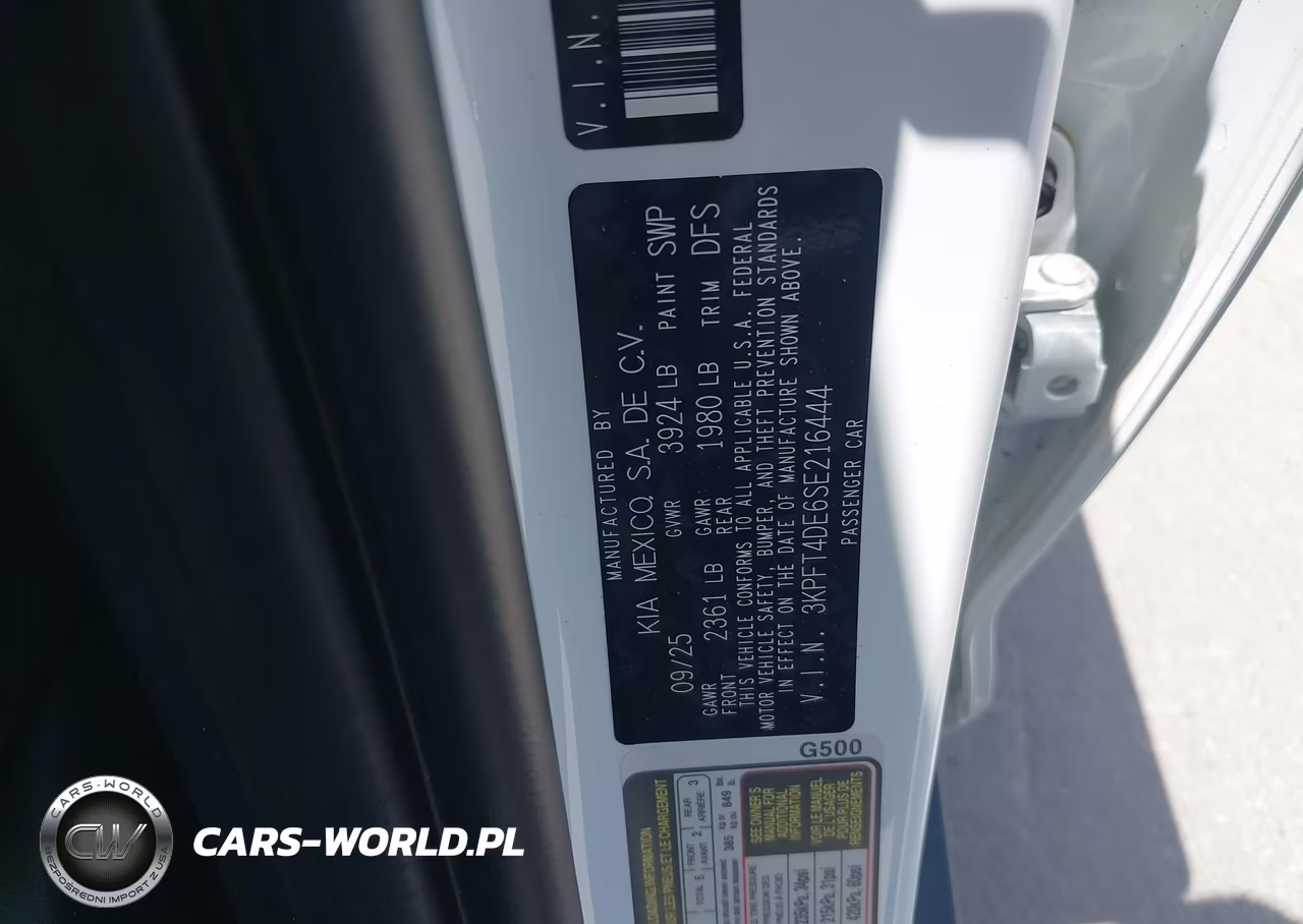 2025 Kia K4 Lxs VIN:3KPFT4DE6SE216444 - 9