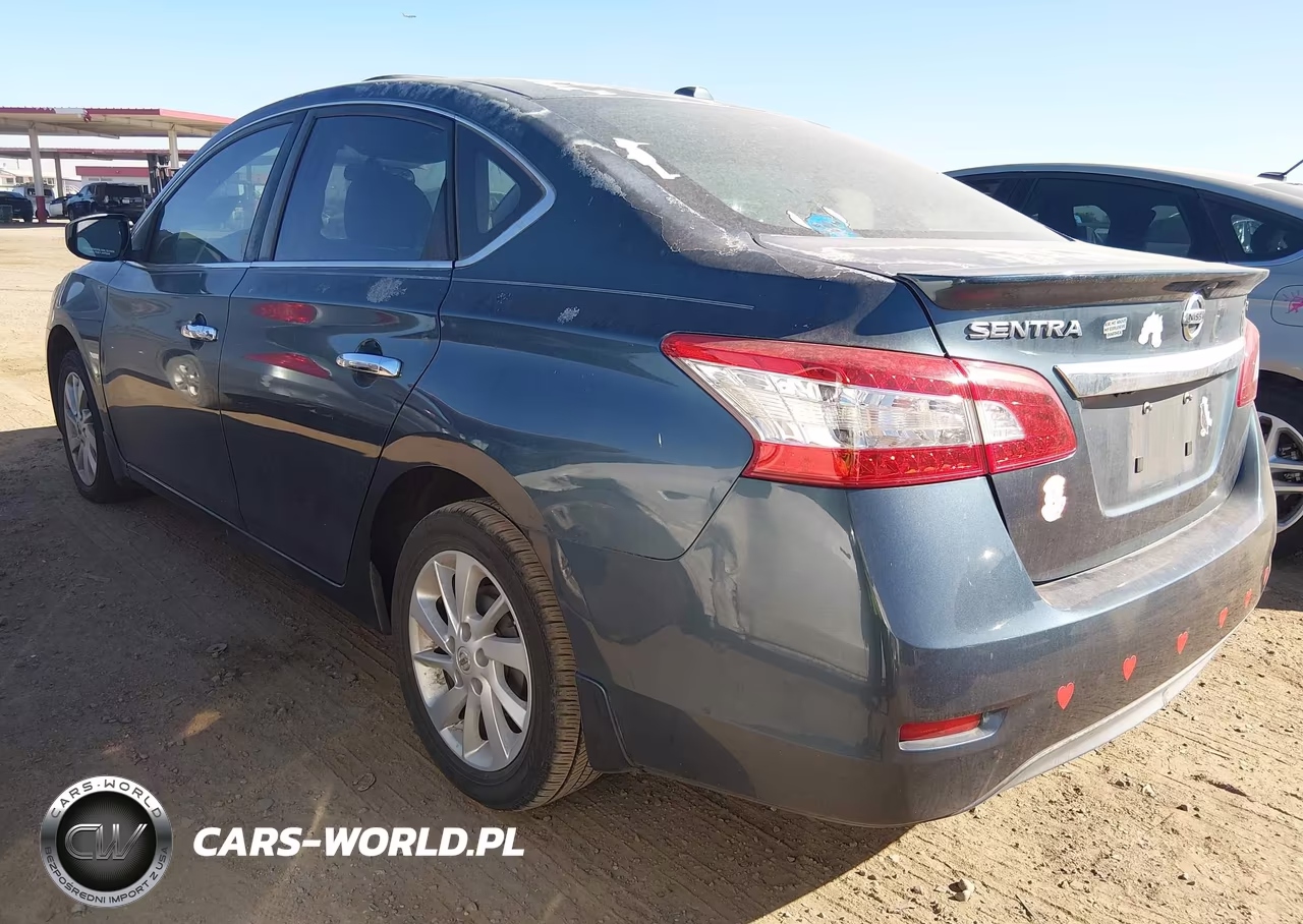 2015 Nissan Sentra Sv VIN:3N1AB7AP4FY379704 - 3