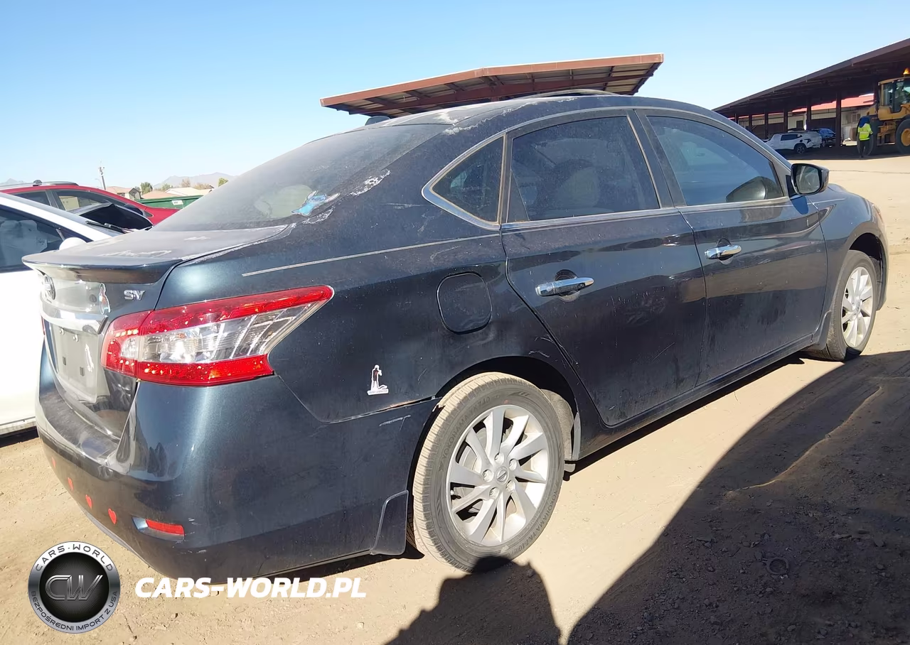 2015 Nissan Sentra Sv VIN:3N1AB7AP4FY379704 - 4