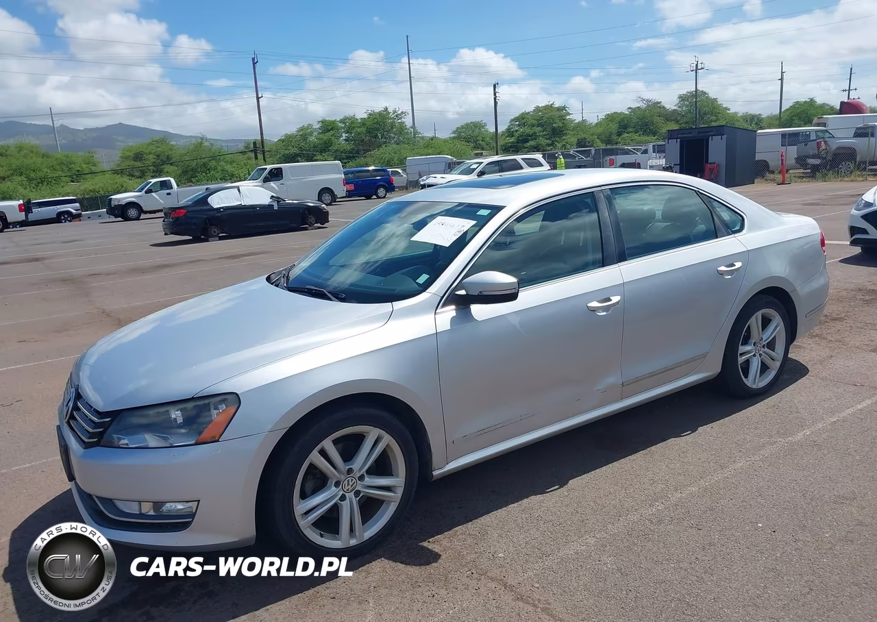 2014 Volkswagen Passat 2.0L Tdi Sel Premium VIN:1VWCN7A37EC085406 - 2