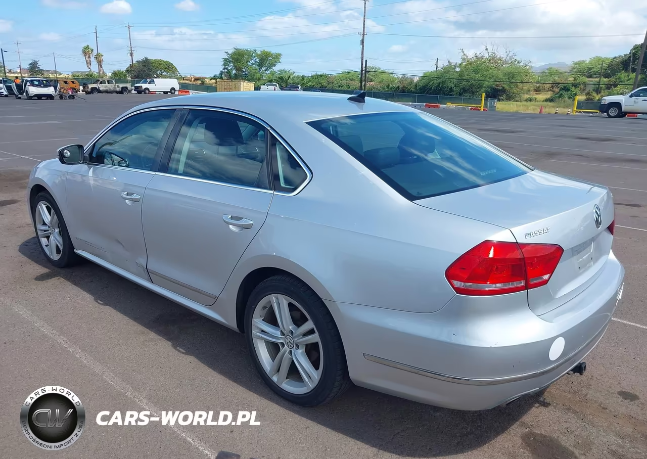 2014 Volkswagen Passat 2.0L Tdi Sel Premium VIN:1VWCN7A37EC085406 - 3