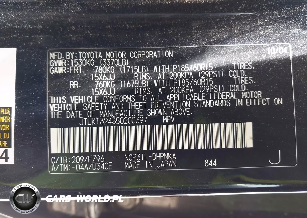2005 Scion Xb VIN:JTLKT324350200397 - 9