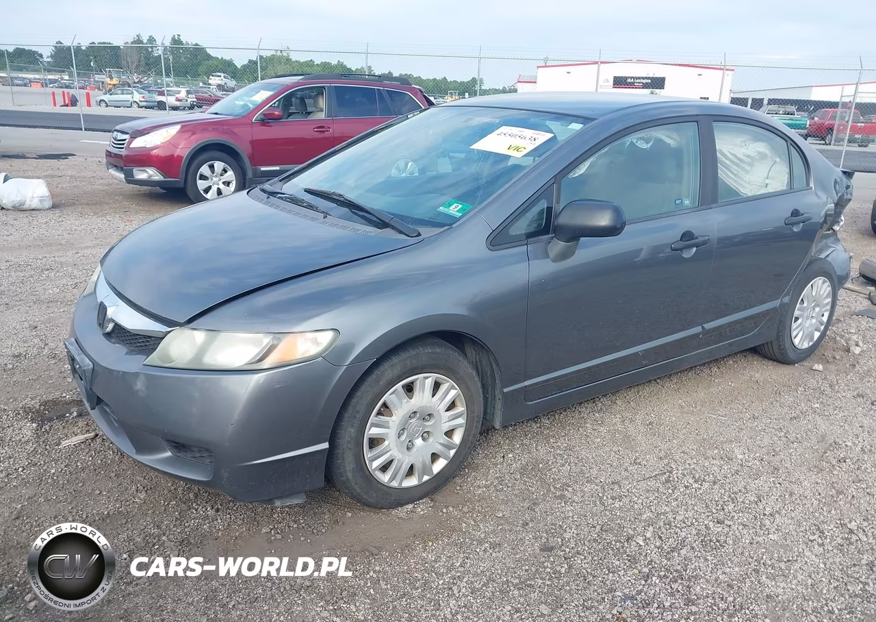 2010 Honda Civic Vp VIN:19XFA1F39AE079367 - 2